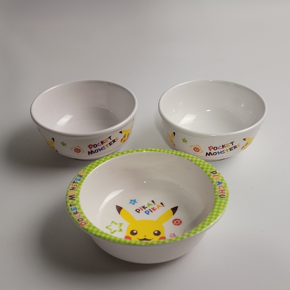 Pikachu Pocket Monster Bowls